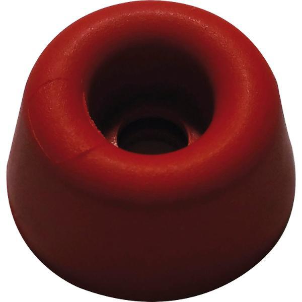 Gummipuffer ø 20 mm, Höhe 10 mm, Gummi rot