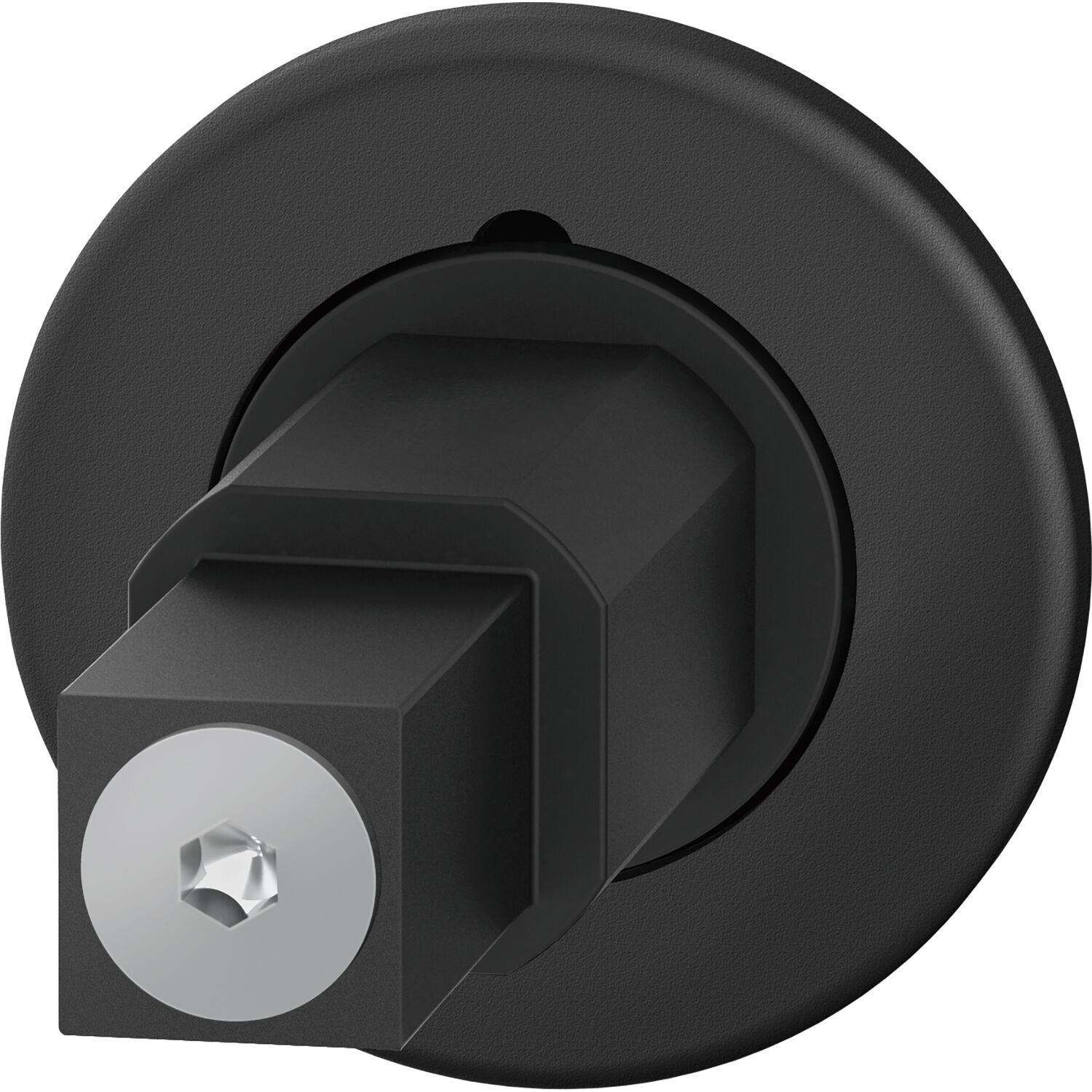 FSB FSB Steckgriffrosette 15 1720 Mini, Türstärke 39-48 mm, Aluminium schwarz matt