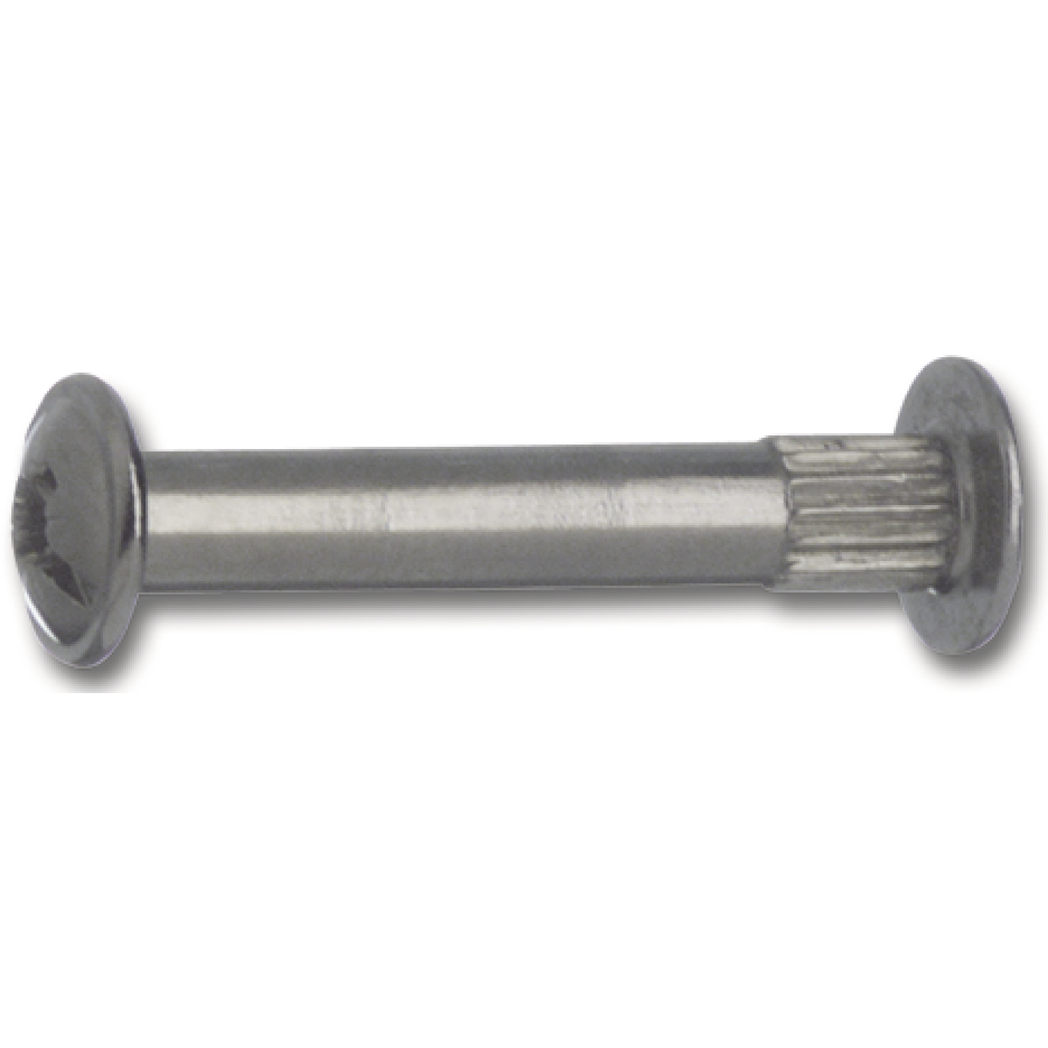 Verbindungsschrauben M4 vernickelt für Holzstärke 30-40 mm