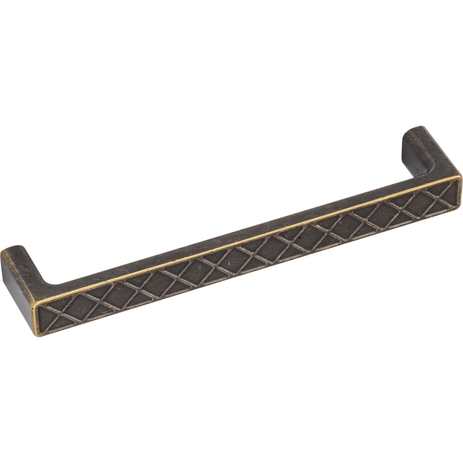 furnipart Möbelgriff Wafer Breite 175,5 mm, Zinkdruckguss braun antik