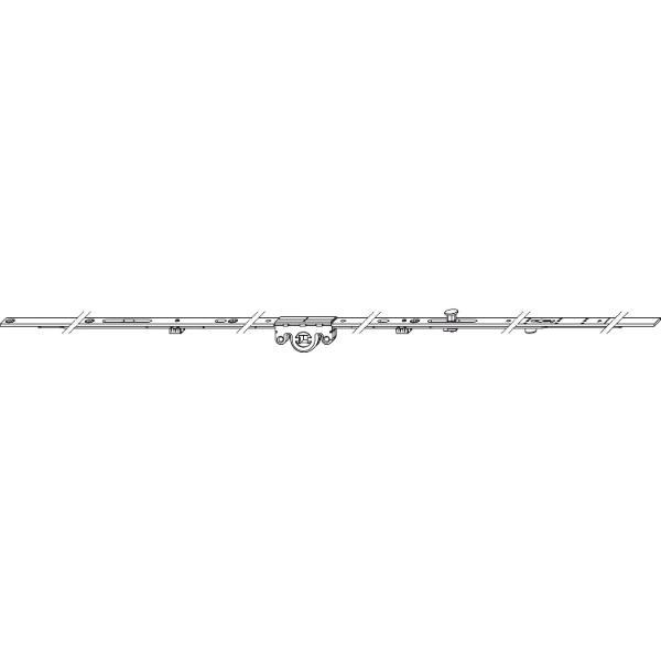 Winkhaus WINKHAUS Getriebe konstant GAK.1325-1, DM 15,5 mm, FFH 1075-1325 mm, silber