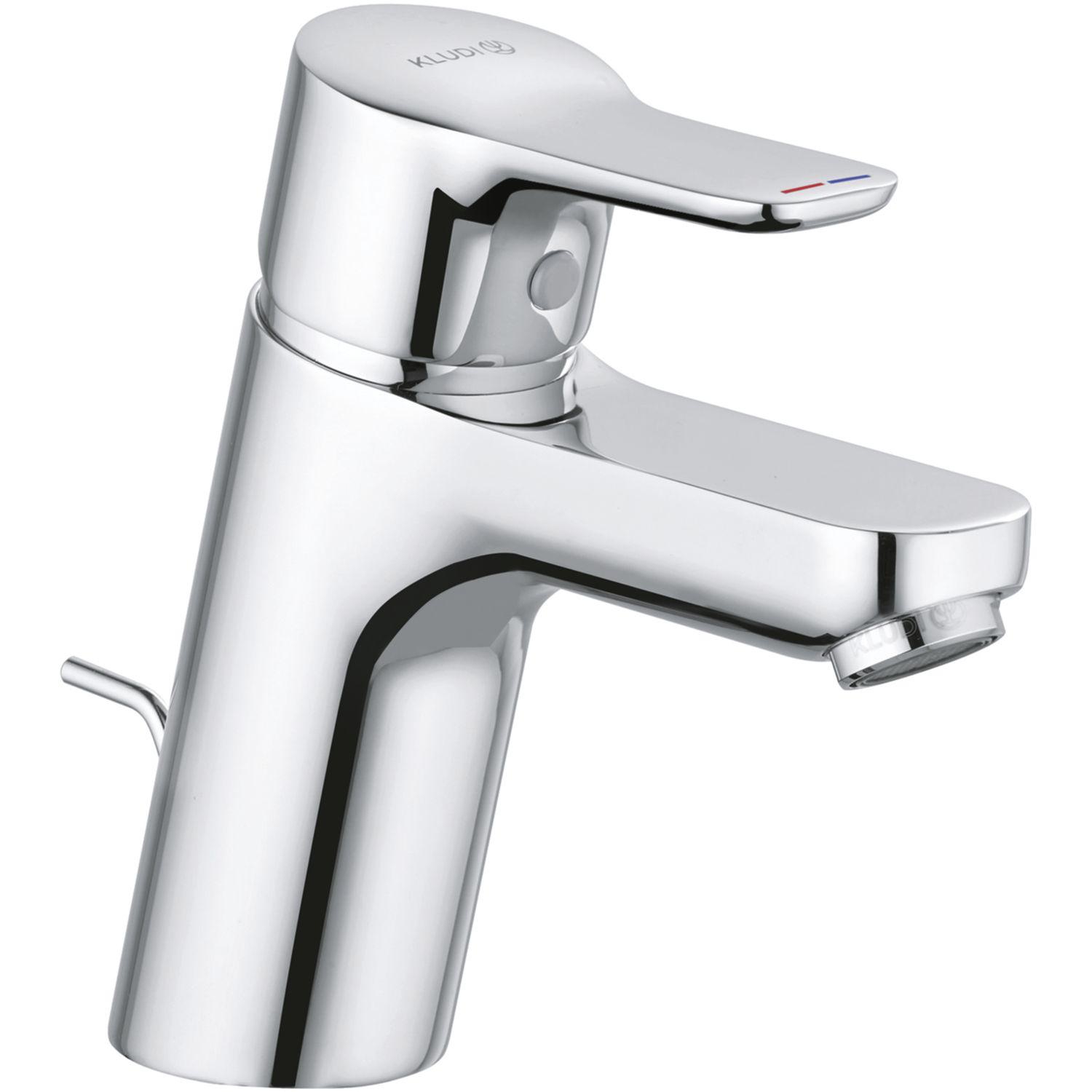 KLUDI Waschtischarmatur Pure&Easy druckfest Chrom - 5 Jahre Garantie