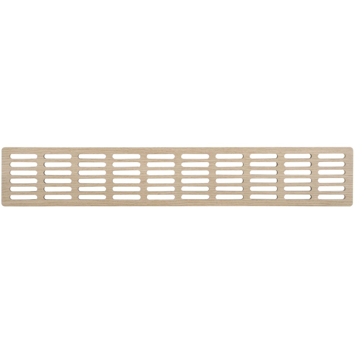 ninka Lüftungsgitter 1992 x 80 mm Holz europäisches Ahorn roh