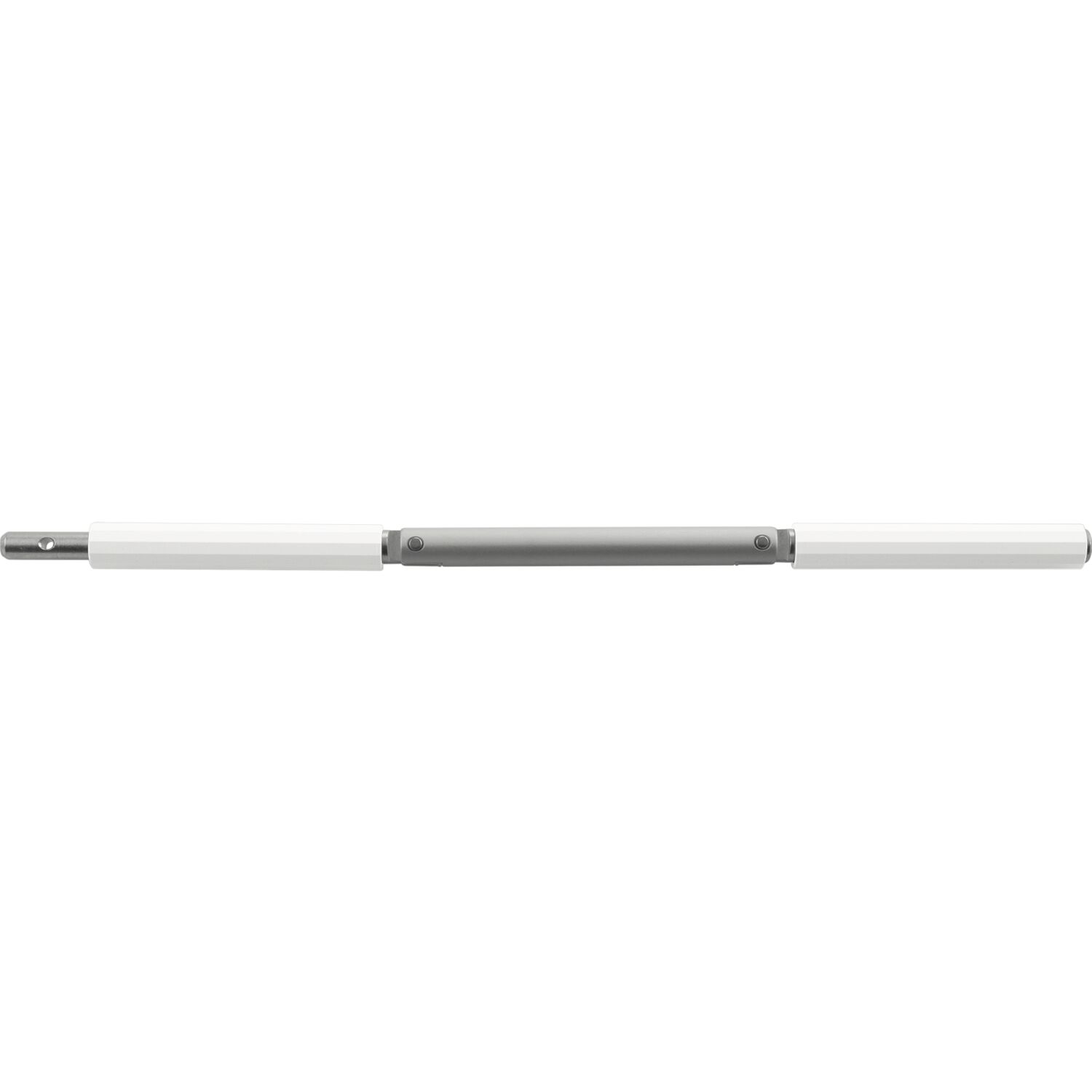 HAUTAU FL190 Knickkurbel, Aluminium einbrennlackiert weiß RAL 9016