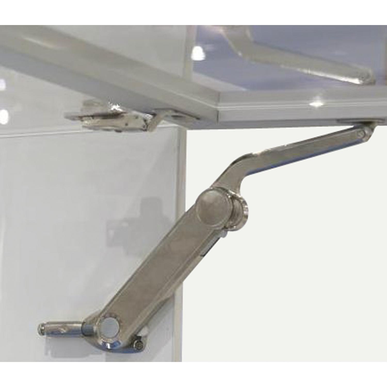 Kesseböhmer Hochstellstütze Maxi B, ohne Befestigungsteile, vernickelt