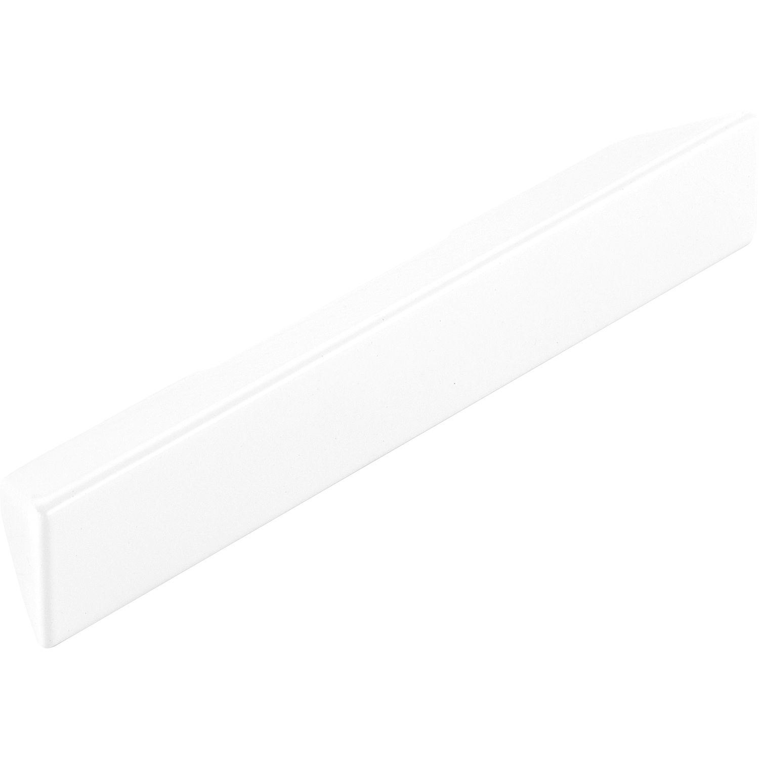 mital Griff Mogan Lochabstand 64/96/128mm Breite 158mm zink weiß glänzend