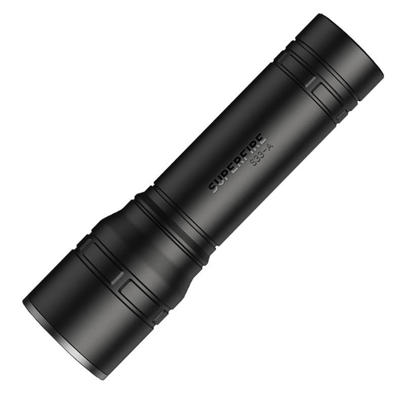 Superfire Taschenlampe S33-A USB (schwarz)