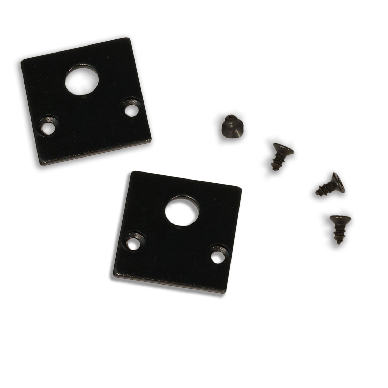 ISOLED Track48 Endkappe für Aufbauschiene flat schwarz 2 Stück