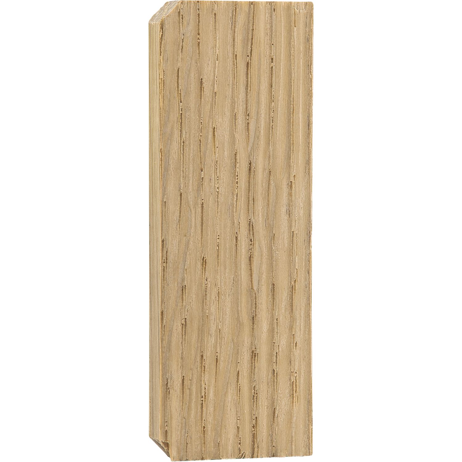 Endkappen Holz C-Profil, Eiche roh