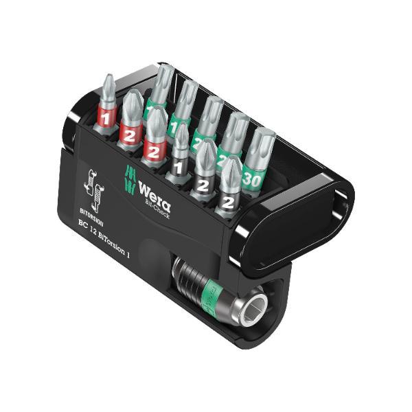 Wera Bit-Check 12 BiTorsion 1 Phillips/Pozidriv/Torx® 12-teilig