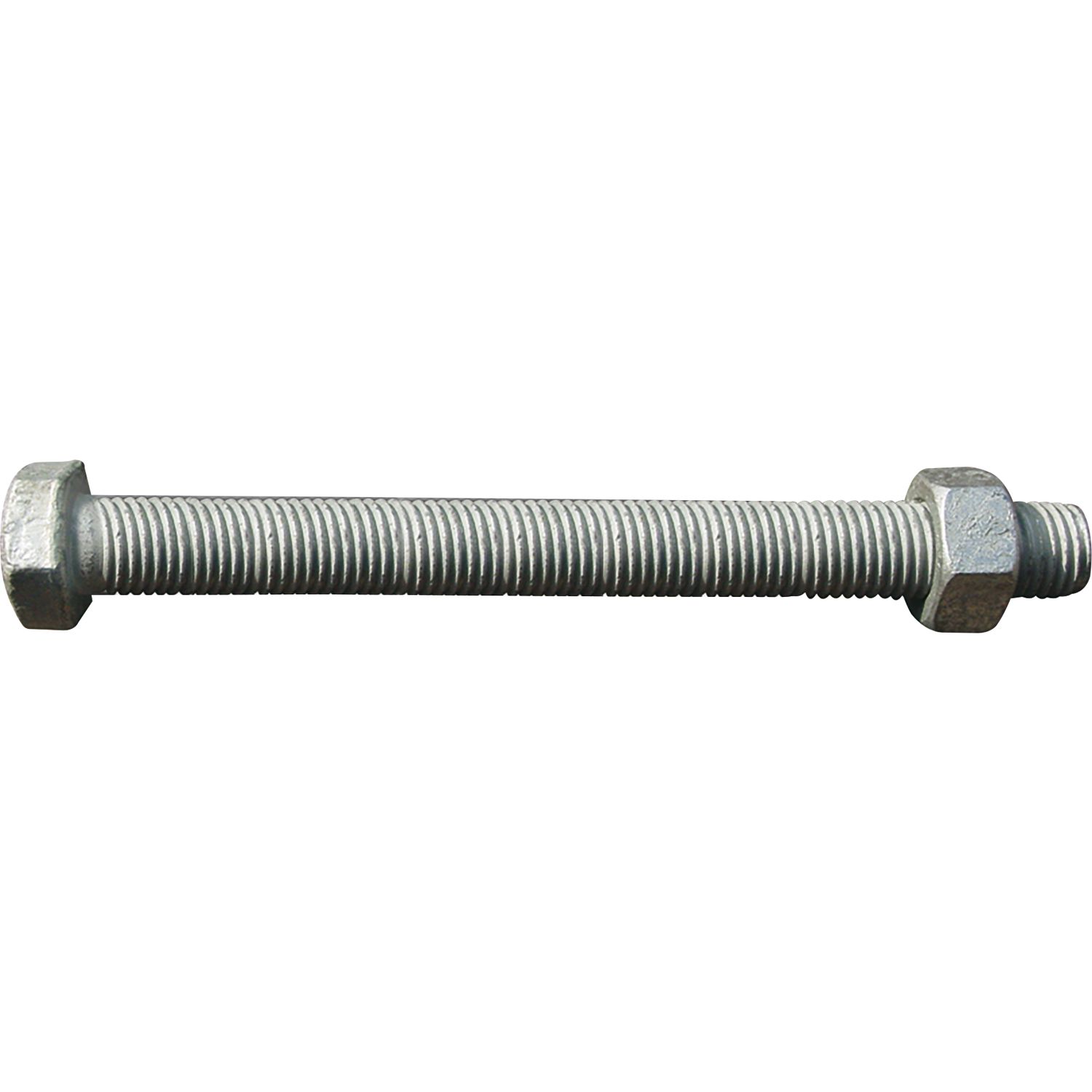 SRUBENA SB-Schraube EN15048-1 8.8U M24X100 VG feuerverzinkt (5 Stück)
