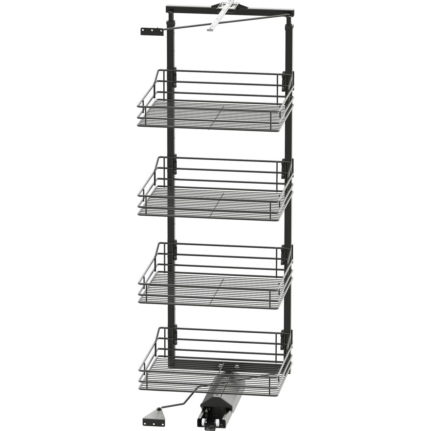 Vauth-Sagel VS TAL Gate Hochschrankauszug Set Classic 1450 - 1700 mm KB 600 mm Lava