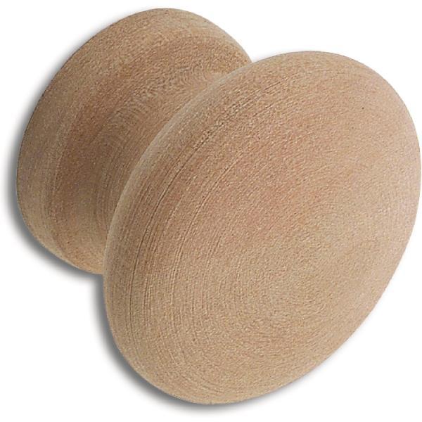 Möbelknopf 30 mm Buche roh