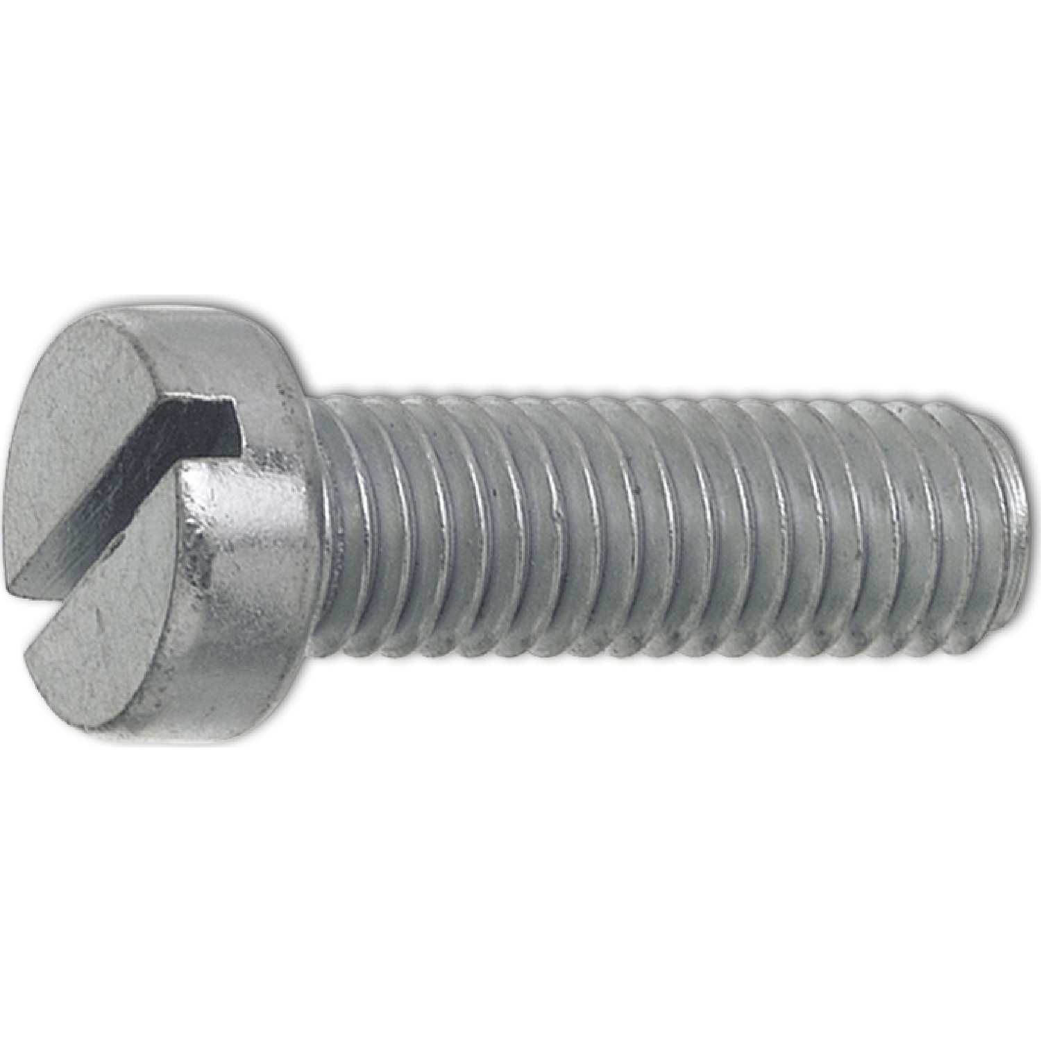 ~ISO1207 4.8 M 6x 80 verzinkt Zylinderschraube mit Schlitz (DIN84A) (100 Stück)