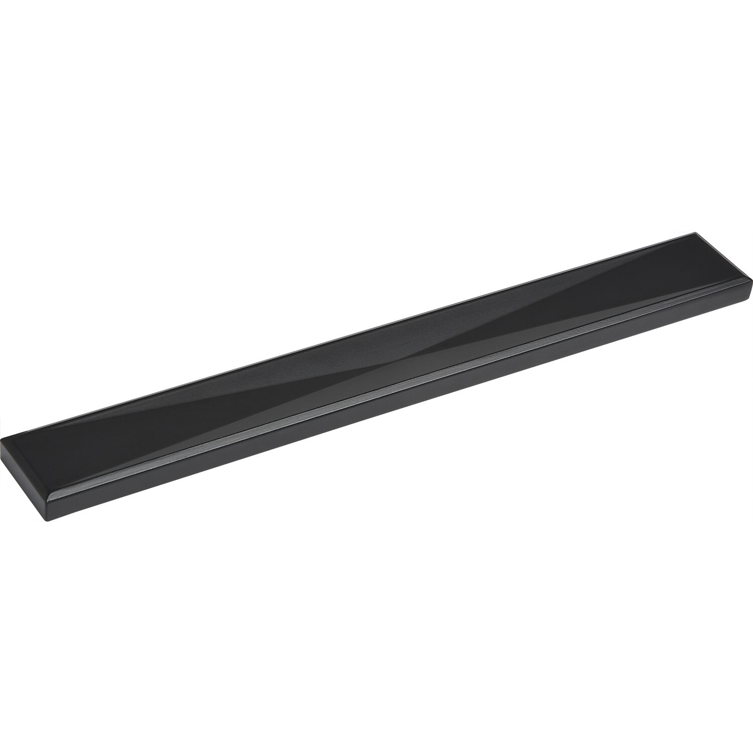 Alles im Griff Möbelgriff Abia LA 160 mm, Breite 202 mm, Zinkdruckguss schwarz matt