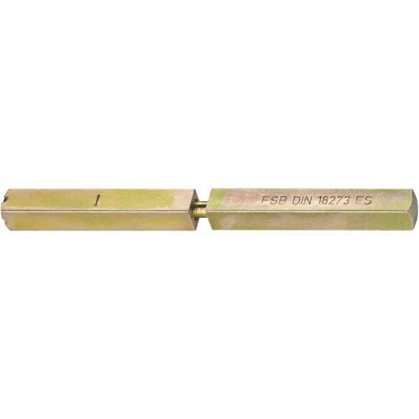 FSB FSB Spezialstift 05 0125 geteilt, LI 41,5 x LA 46,5mm, VK 9 mm, gelb verzinkt