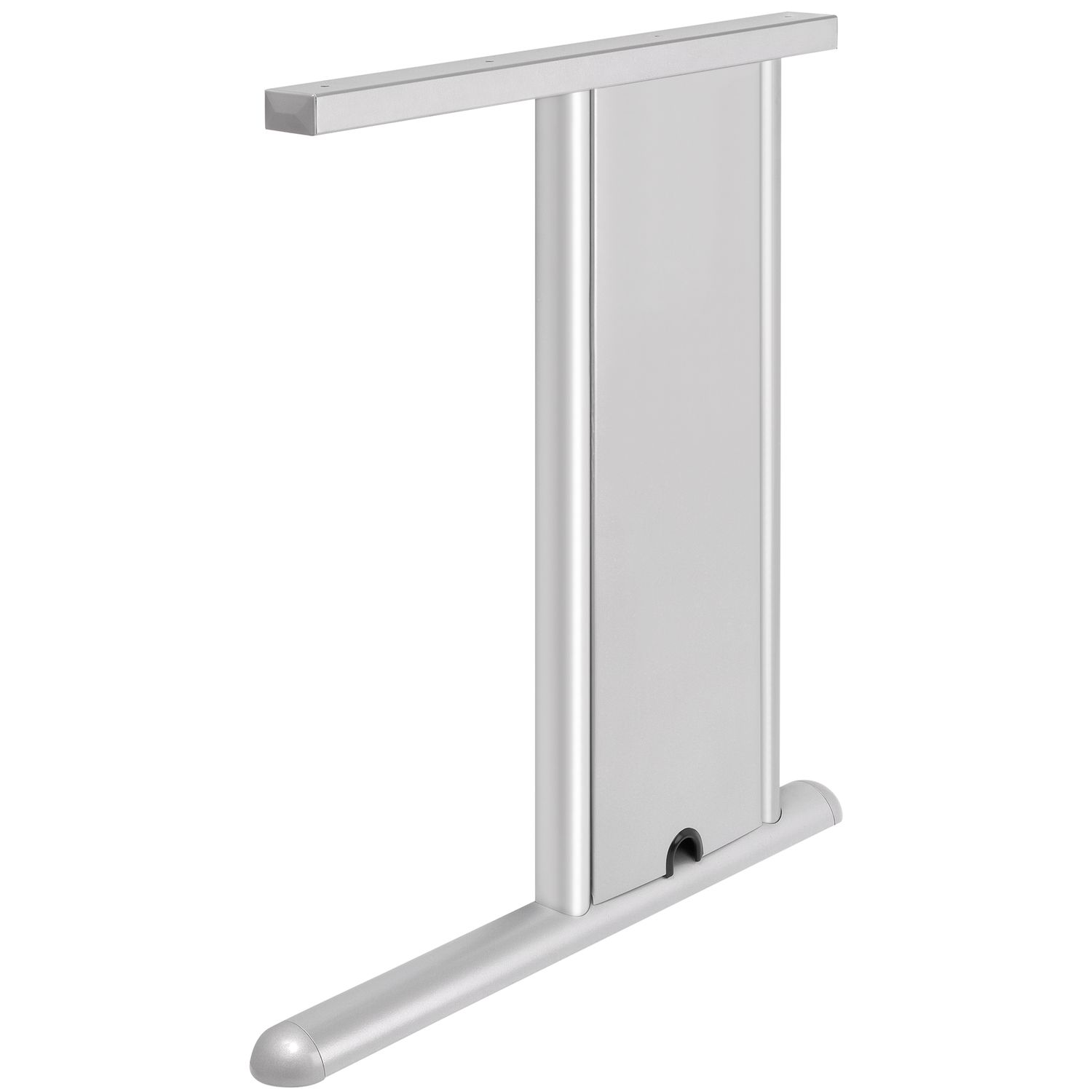 ninka Tischgestell C 3000 Seitenteil rechts Tiefe 750 mm RAL 9006