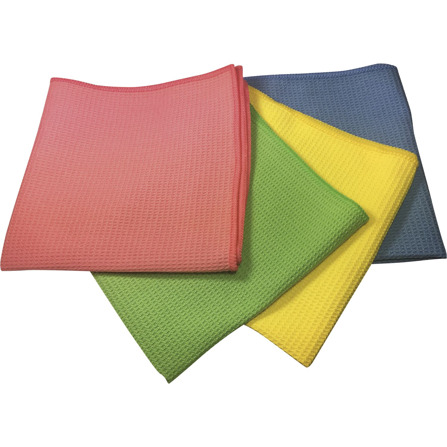 ninka Microfaser Multifunktionstuch mit hoher Saugkraft 40 x 40 cm Farbe rot