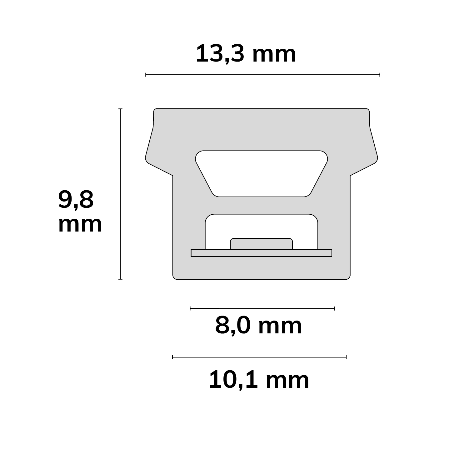 ISOLED LED NEON919/950 CCT Flexband B13H10 für Fliesenprofile 24V DC 6W|6W IP67 300cm 240 LED/m