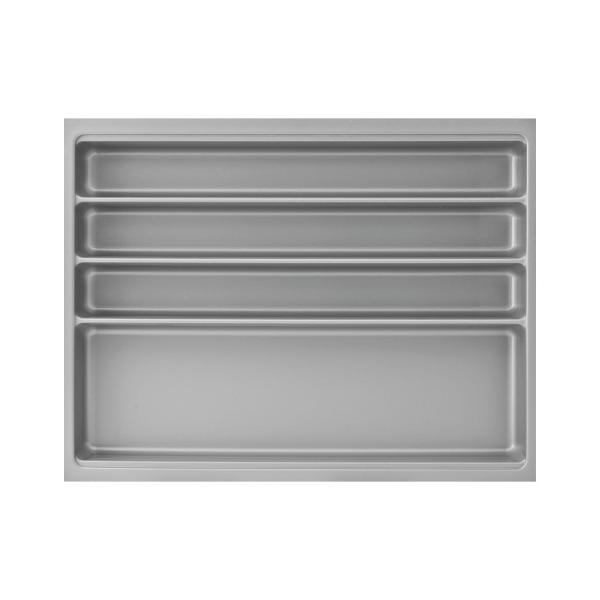 Agoform Besteckeinsatz Scoop II KB 700 mm Kunststoff Silber