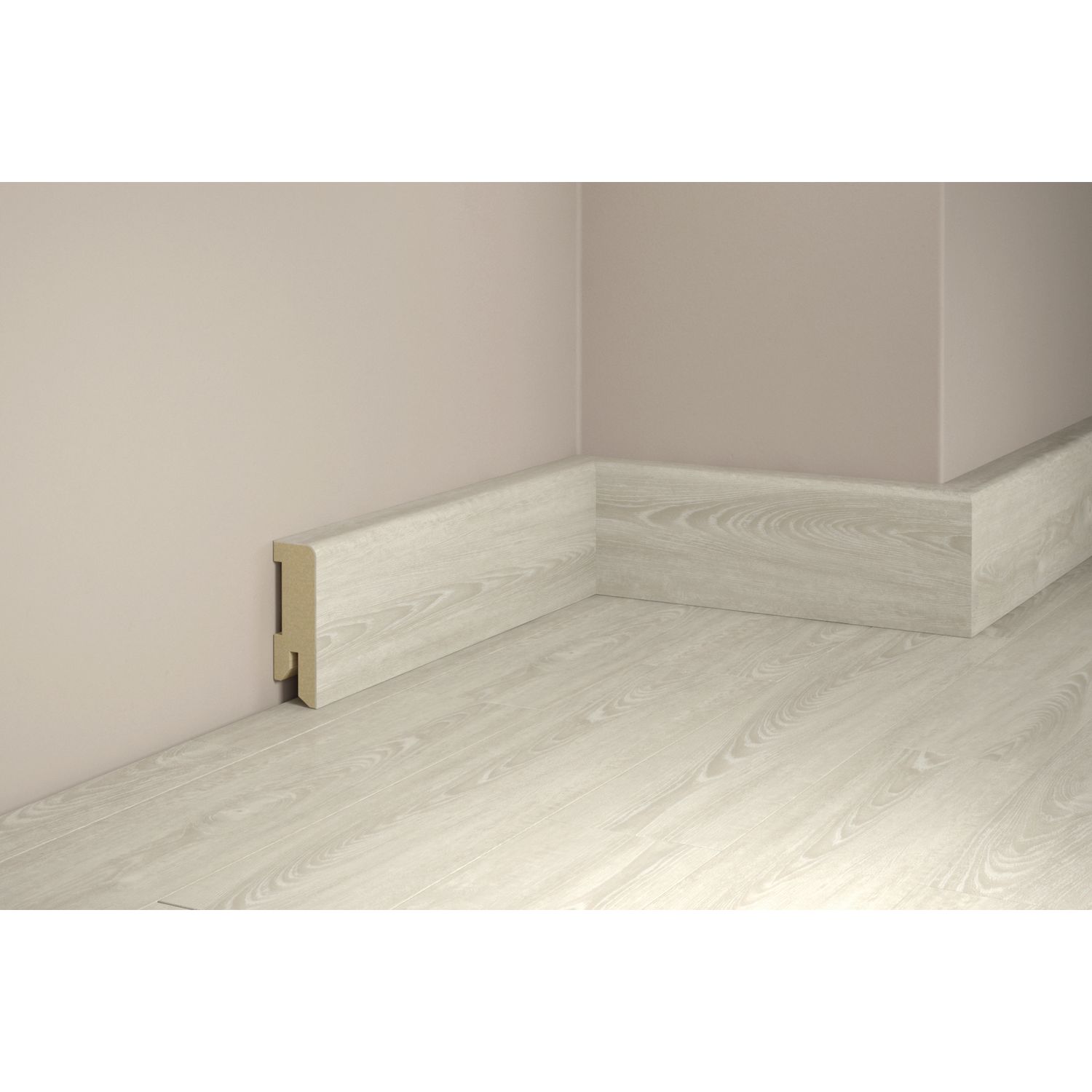 TILO Sockelleiste Vinyl Eiche Ivory 16/50