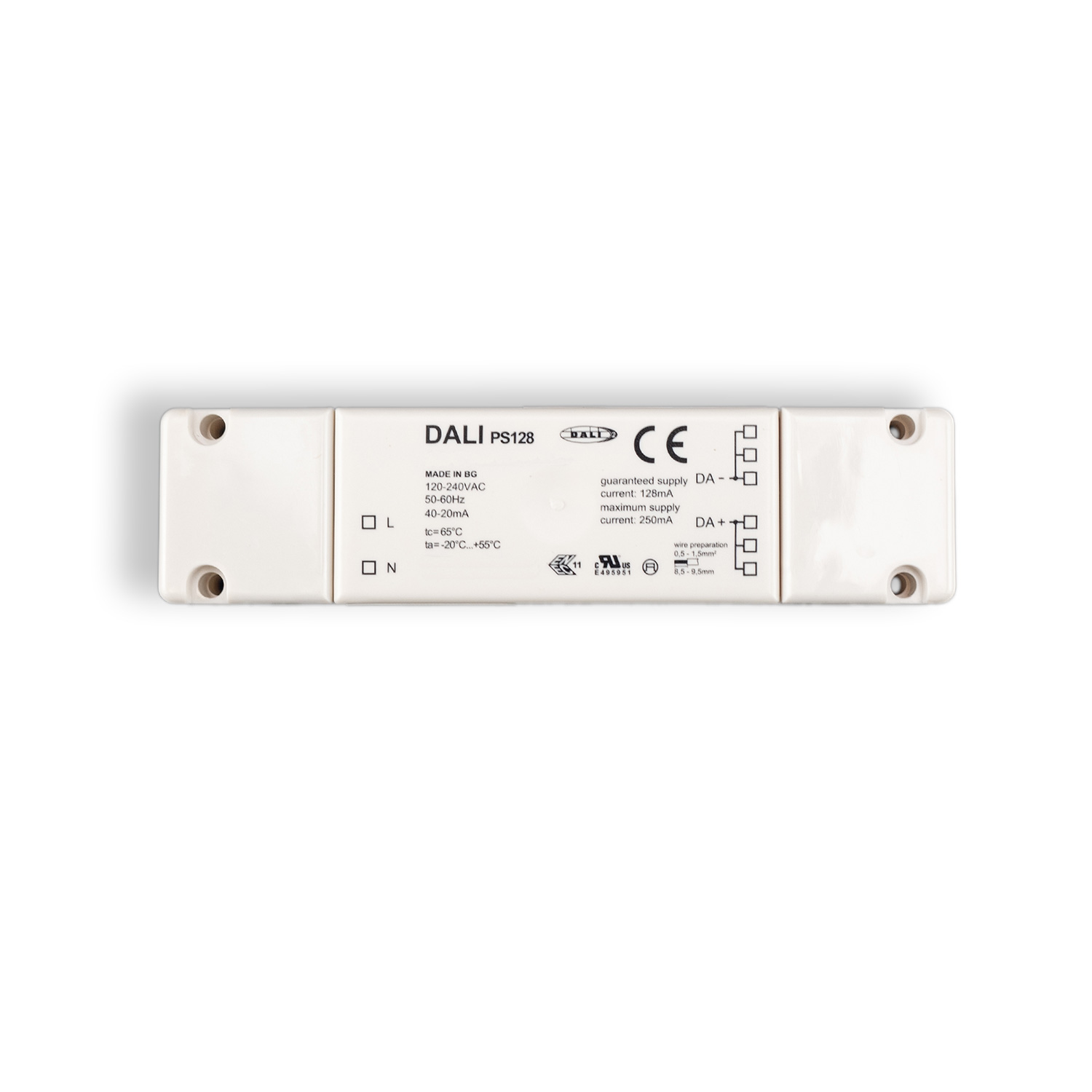 ISOLED DALI-2 Bus-Spannungsversorgung 128mA 100-240V AC