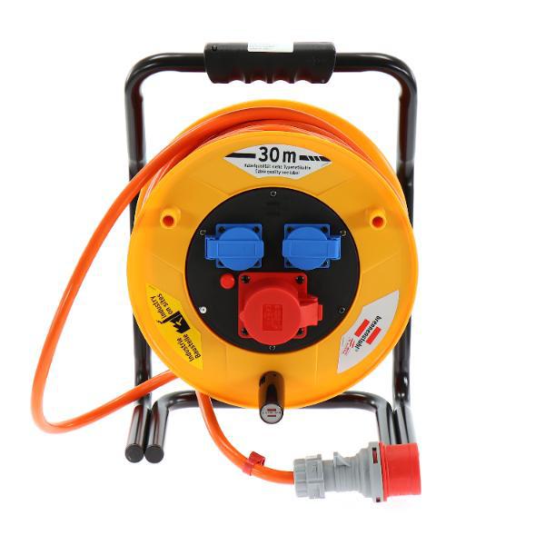 Brennenstuhl Kabeltrommel Brobusta CEE 5G2,5 Länge 30 m IP44 ()