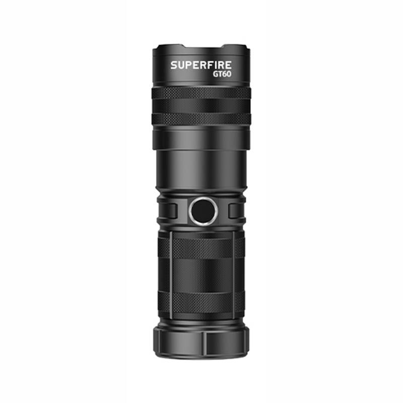Superfire Taschenlampe GT60 2600 Lumen USB-C