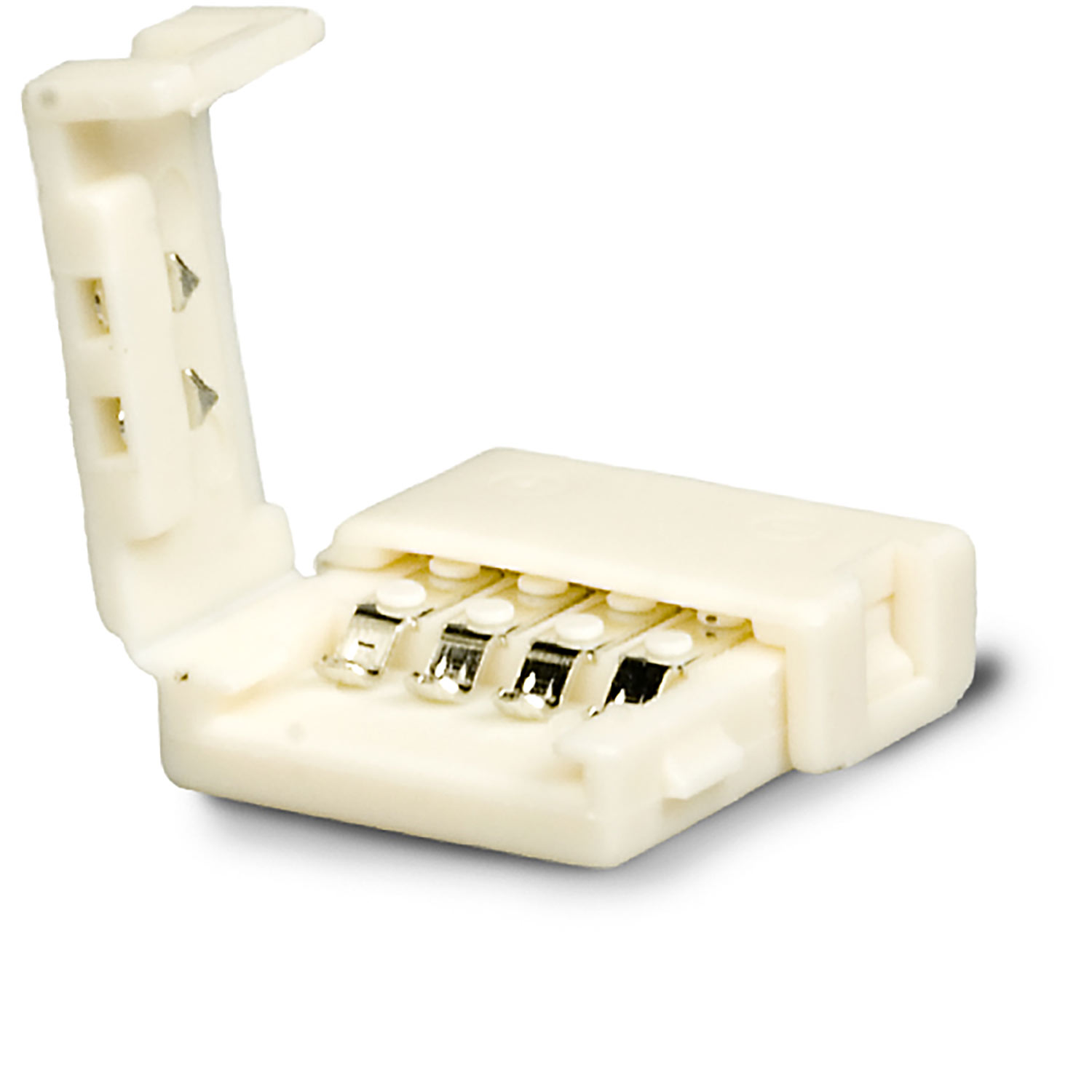 ISOLED Clip-Verbinder (max. 5A) C1-410 für 4-pol. IP20 Flexstripes mit Breite 10mm Pitch >12mm
