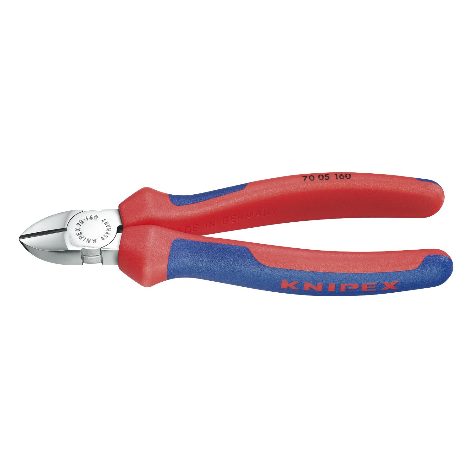 Knipex Seitenschneider Form 0 DIN 5749 2K-Griff Länge 180 mm