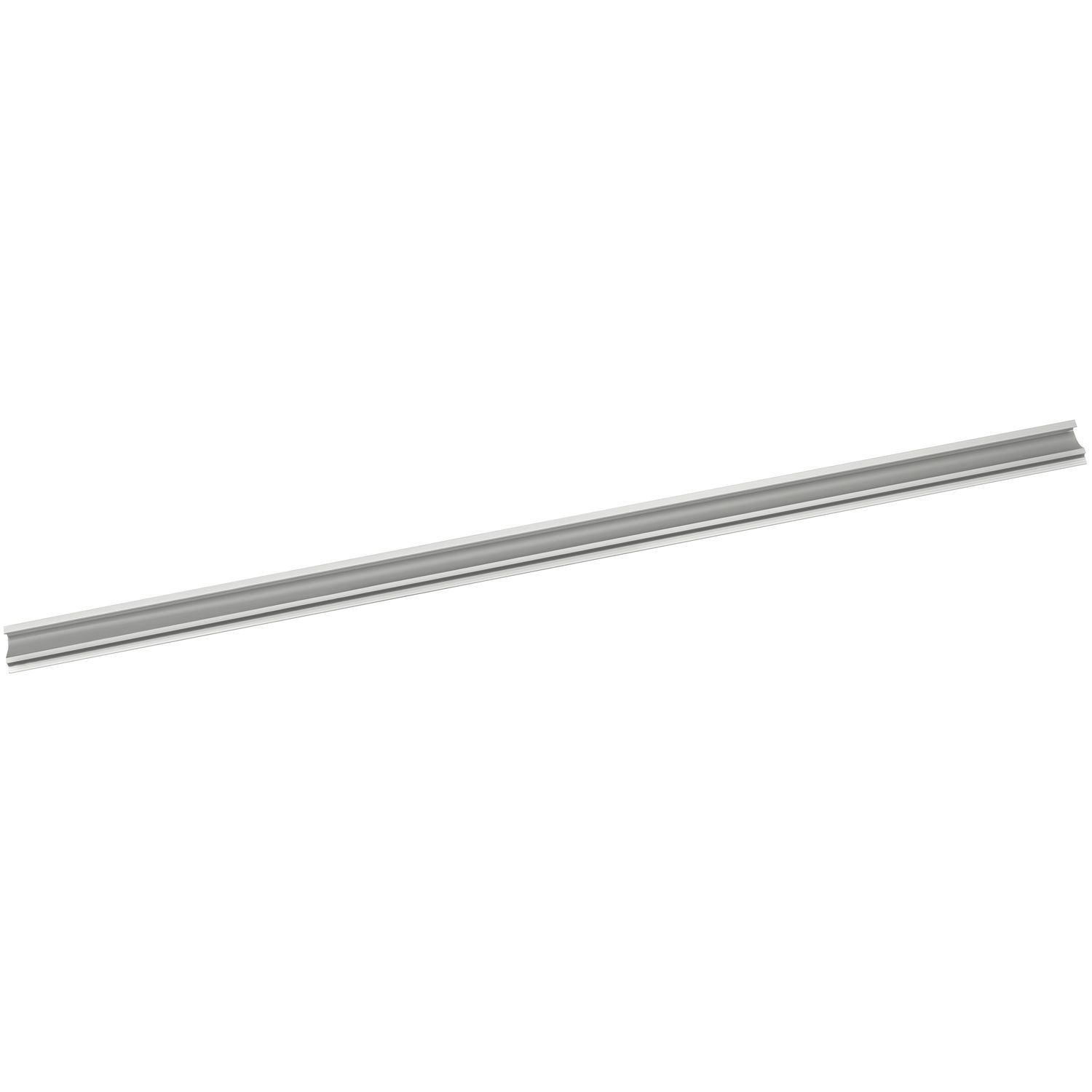 SCHÜCO Griffleiste Akrete Länge 2500 mm, ablängbar, Aluminium silber eloxiert