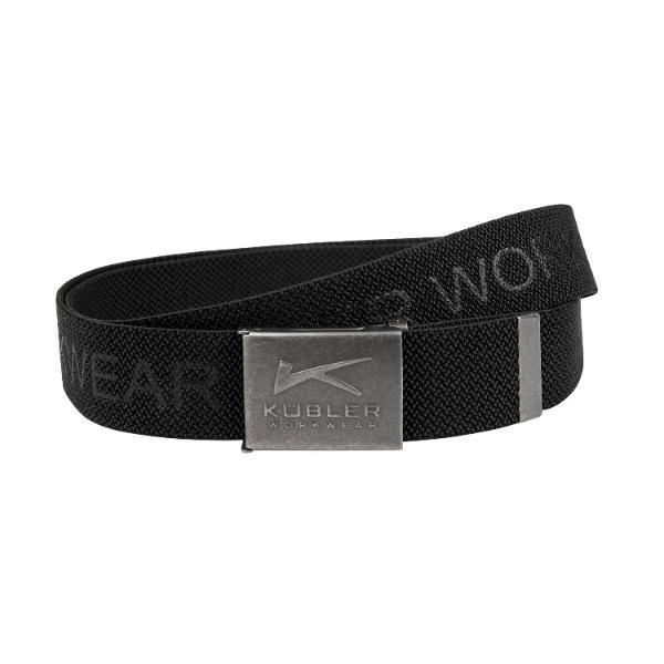 Kübler Stretchgürtel mit Flaschenöffner 8303 schwarz 135 cm