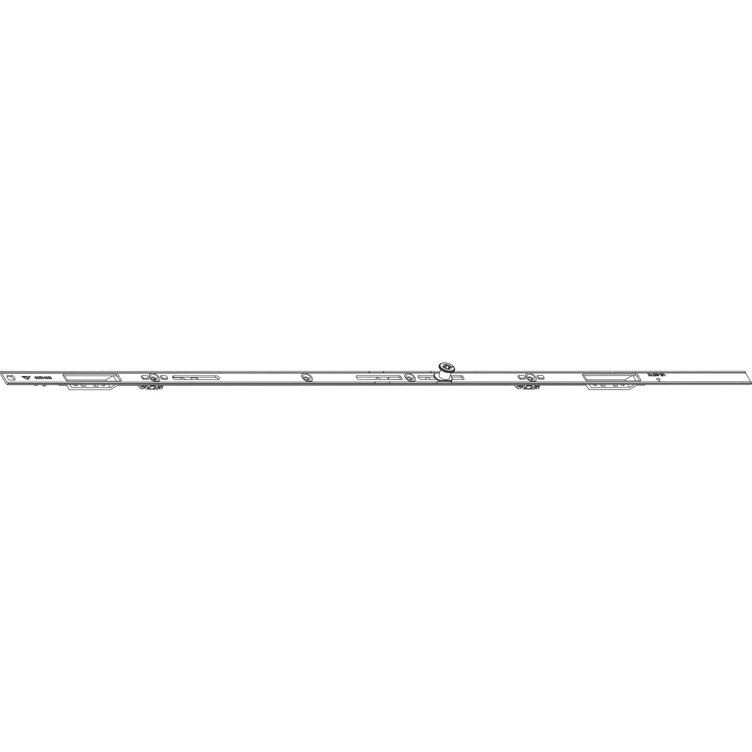 Roto Patio Alversa SH-Mittelverschluss waagrecht oben/unten L=1190 mm 1V