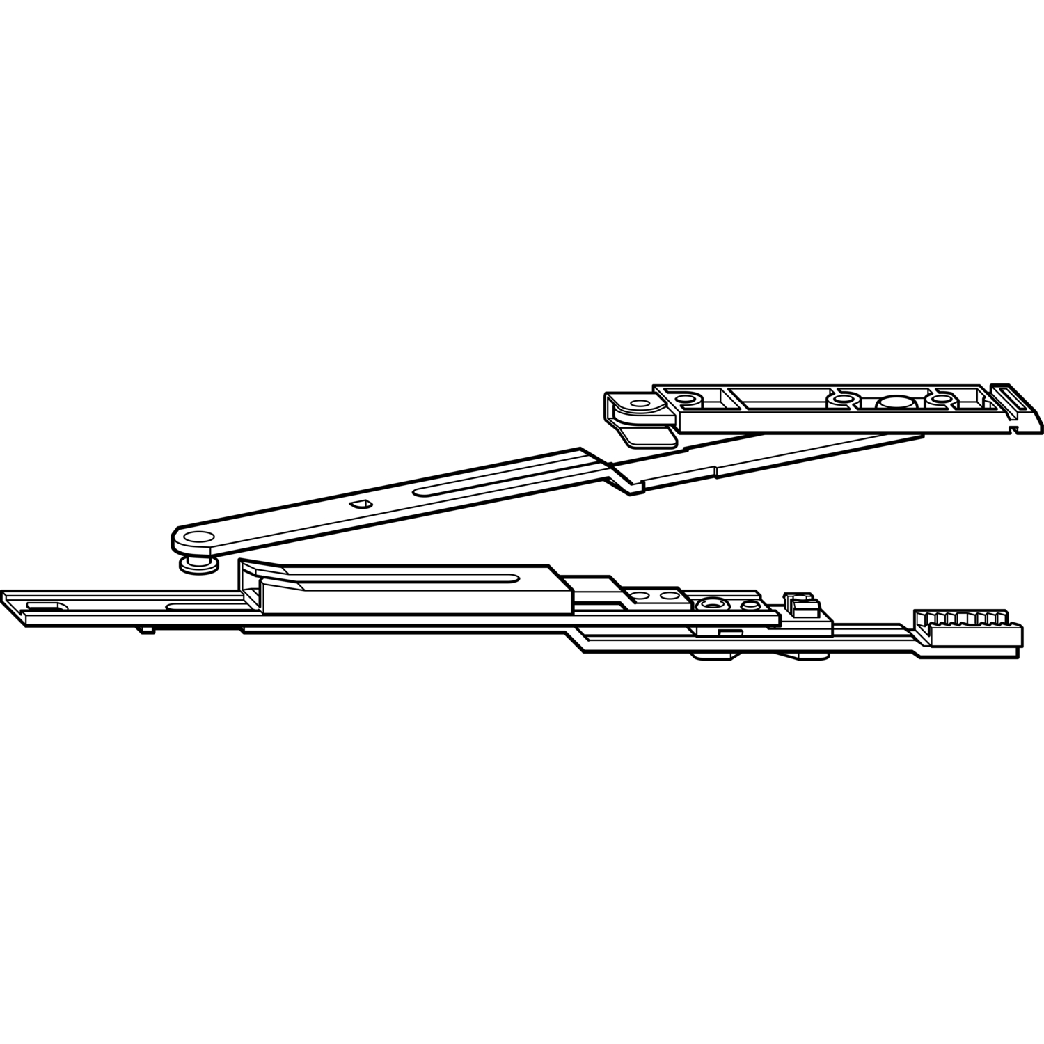 Roto ROTO NT/NX Zweitschere Standard L=200 mm silber (255237)