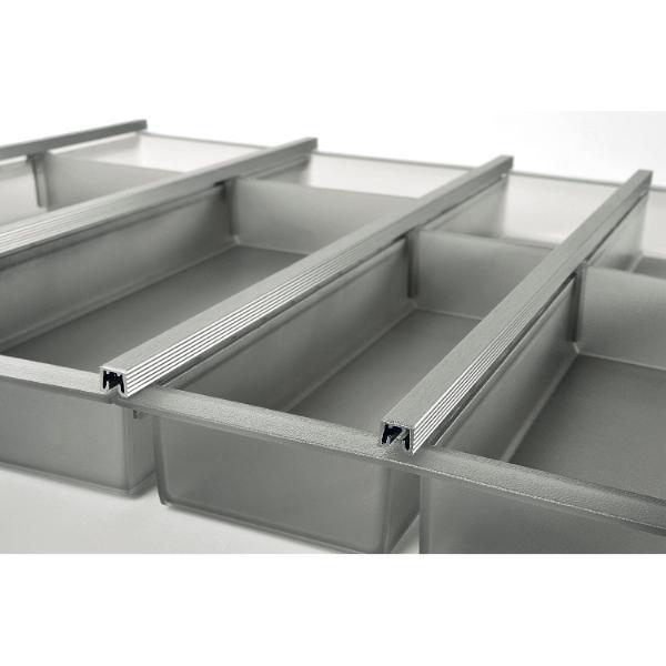 ninka Schubkasteneinsatz-Set Cuisio Korpusbreite 450mm TANDEMBOX Kunststoff Graphit