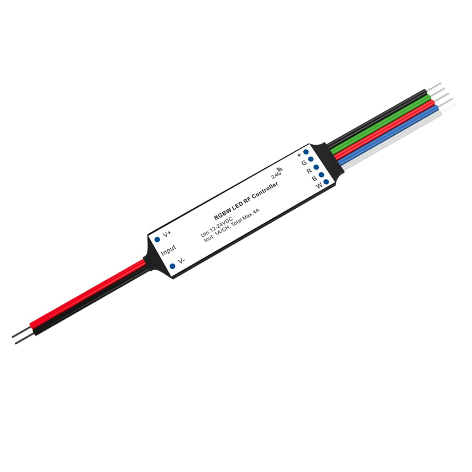 ISOLED Sys-Pro RGB+W Funk Mesh PWM-Dimmer Mini 4 Kanal 12-24V DC 4x1A
