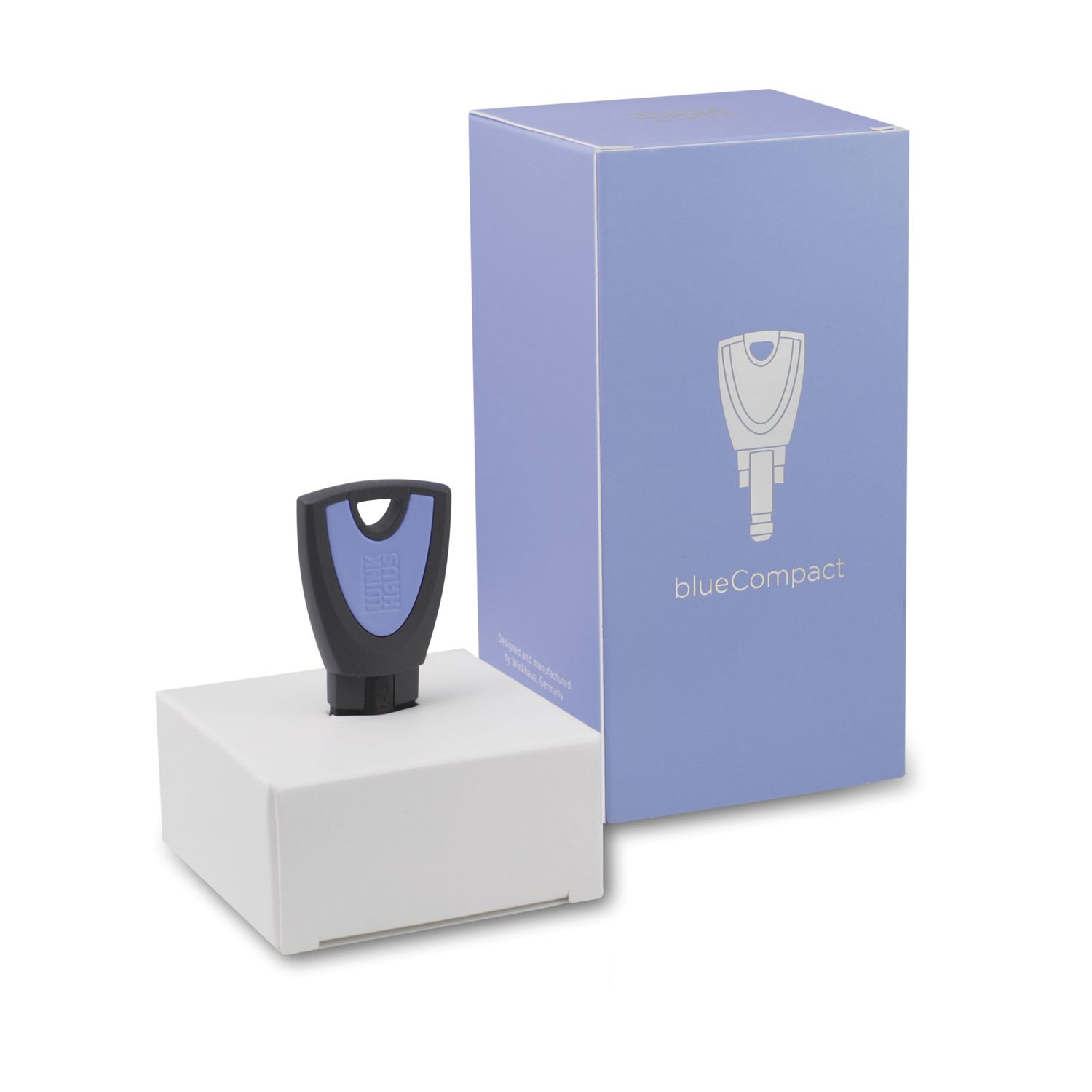Winkhaus Nutzerschlüssel blueCompact Kunststoff schwarz /Einlage blau
