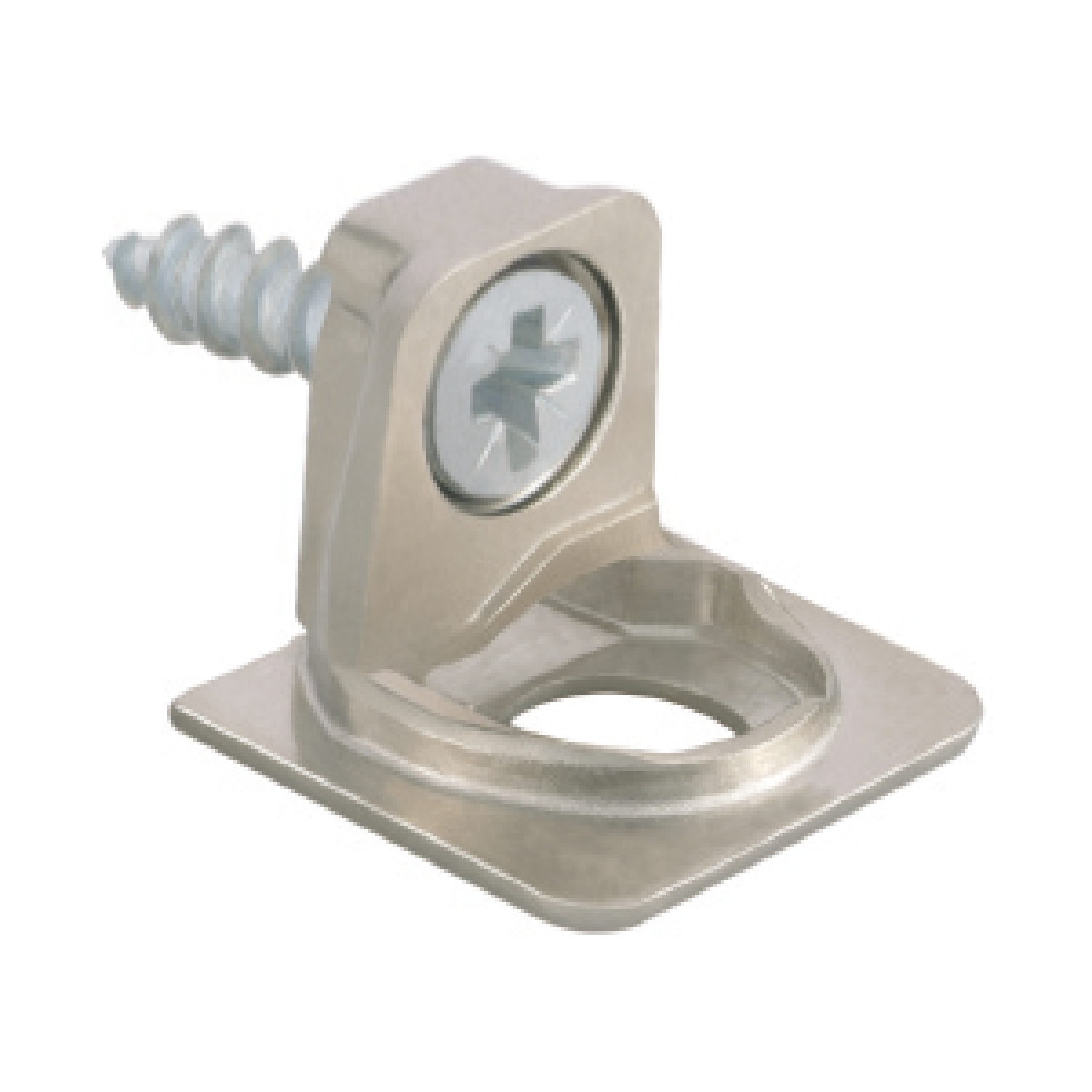 ITALIANA ferramenta Tablar-Bodenträger PK2 Tablarstärke 25 mm ø 3 mm, vernickelt