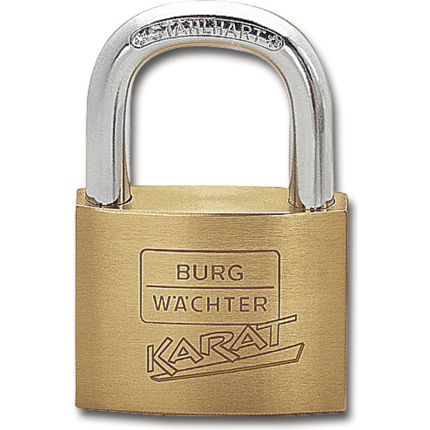 Burg-Wächter Vorhangschloss 217 Karat gleichsperrend, Sperre X3, Breite 50 mm ()