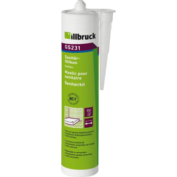 illbruck GS231 Sanitär- und Glasbausilikon 310ml caramel