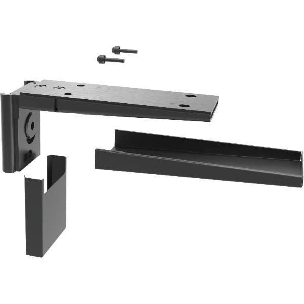 peka Holzwerkstoffe-Tablarträger Pecasa Stahlblech Feinstruktur schwarz