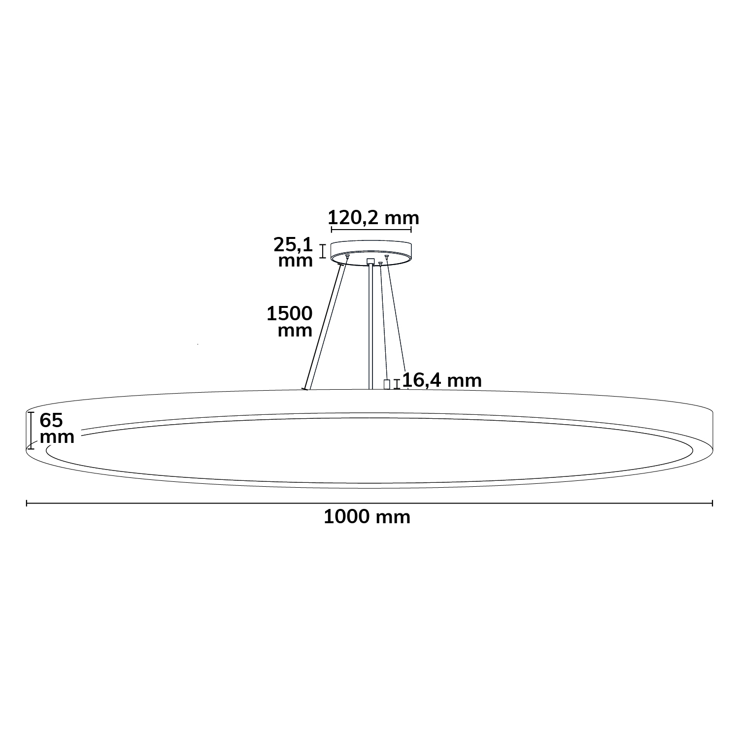 ISOLED LED Hängeleuchte UGR