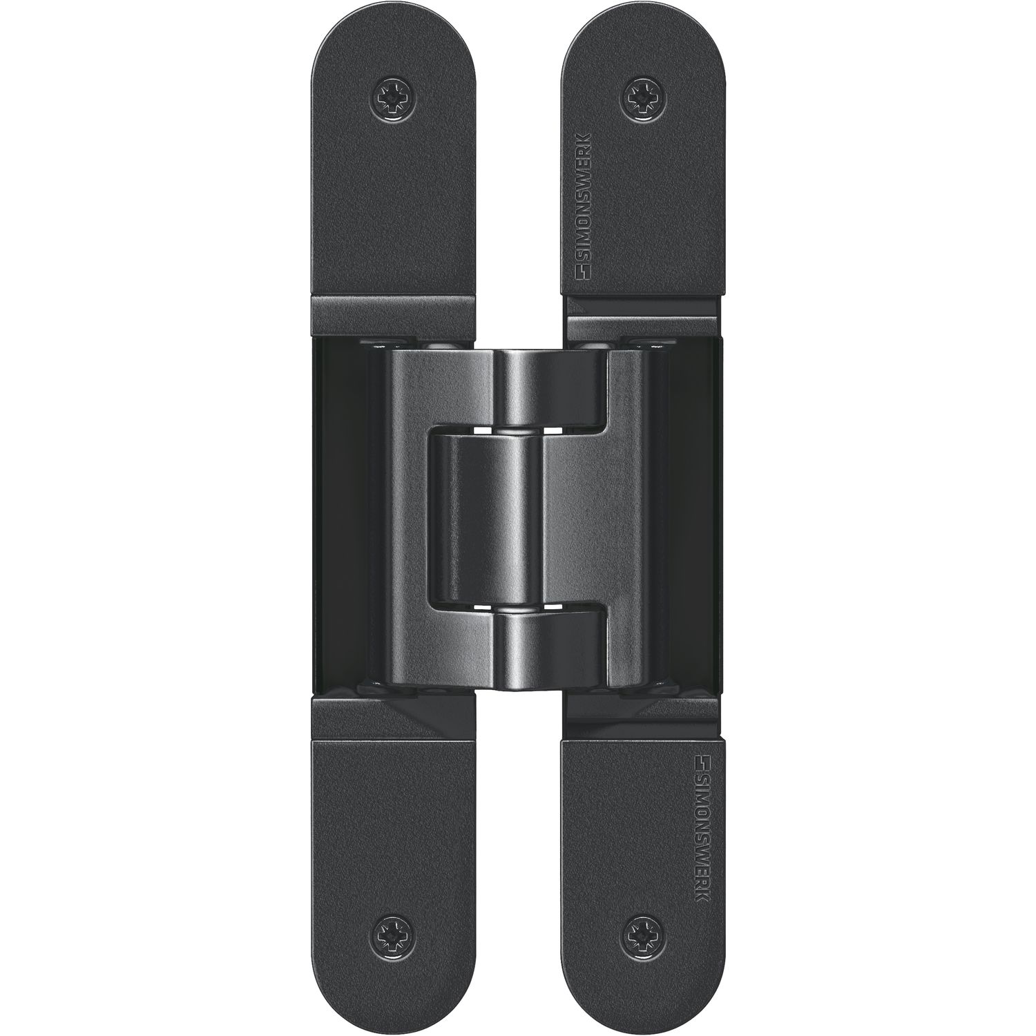 Simonswerk SIMONS Türband TECTUS TE 540 3D,verdeckt, schwarz beschichtet RAL 9005 (2 Stück)