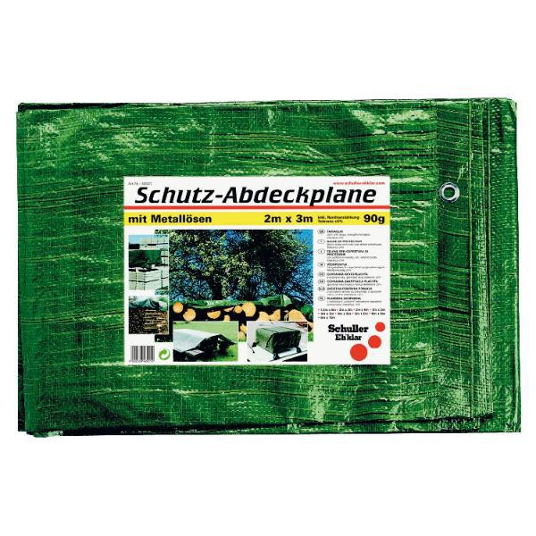 Schuller Abdeckplane mit Ösen Farbe grün 90 Gramm 8 x 10 m ()