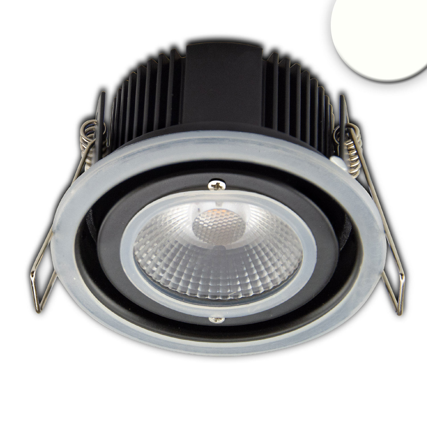 ISOLED LED Einbaustrahler Sys-68 10W IP65 neutralweiß dimmbar (exkl. Cover)