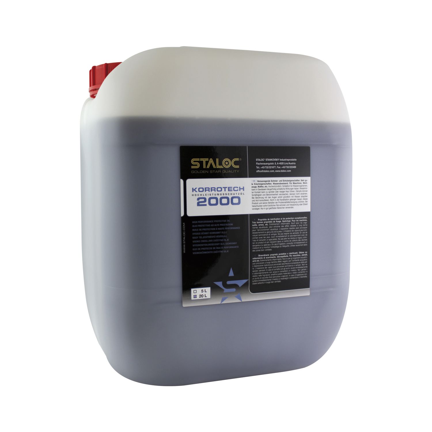 STALOC Korrotech 2000 Hochleistungsschutzöl 20 l (20 l)