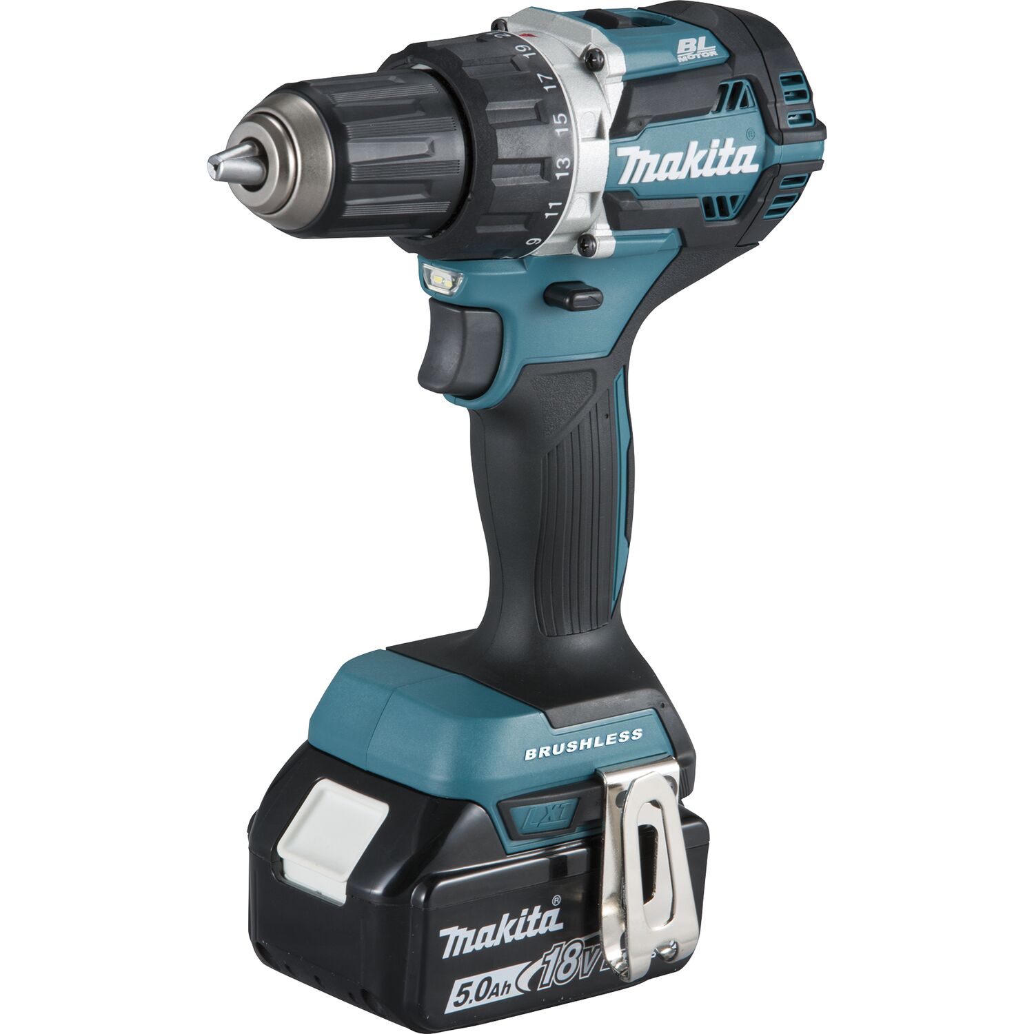 Makita Akku-Bohrschrauber DDF484RTJ 18 Volt / 5,0 Ah (IEC) Li-ion