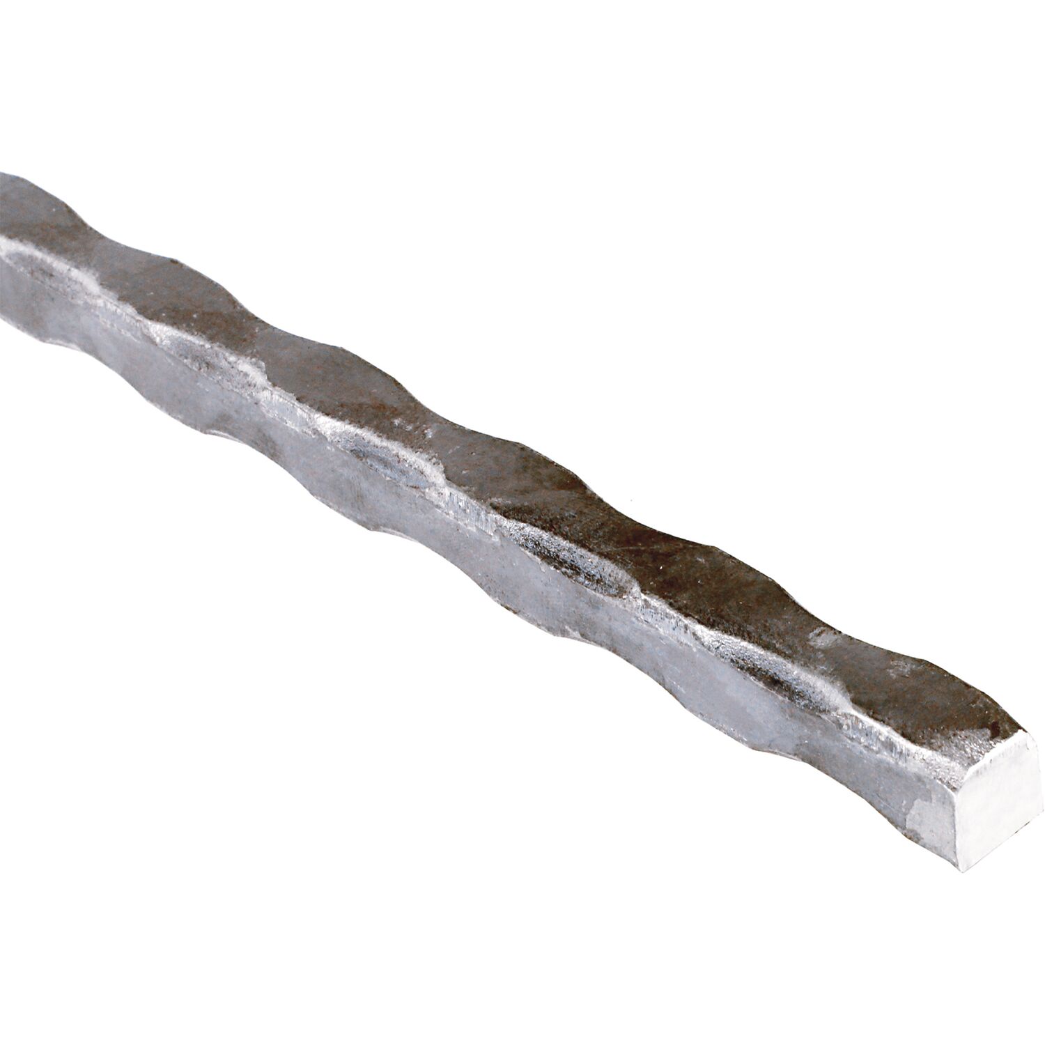 IAM DESIGN Langmaterial, Profil, 14 x 14 x 3000 mm, Schmiedeeisen gehämmert