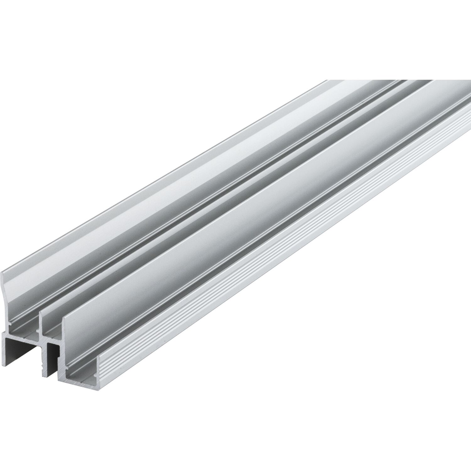 Hawa HAWA Combino/Clipo H FS Doppelführungsschiene gelocht 2500 mm, Alu eloxiert