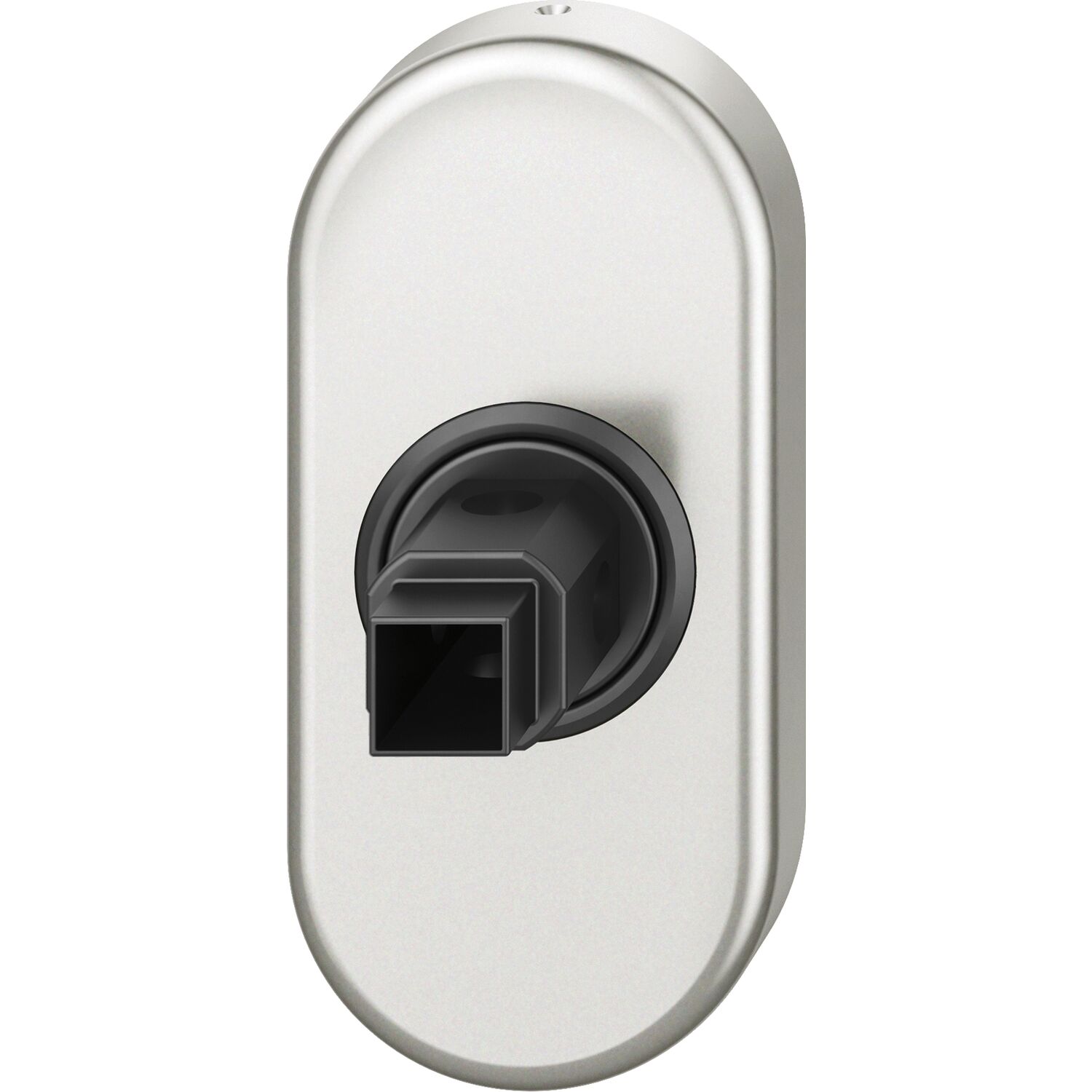 FSB FSB Fenstergriff Adapter-Rosette oval, Aluminium silber eloxiert